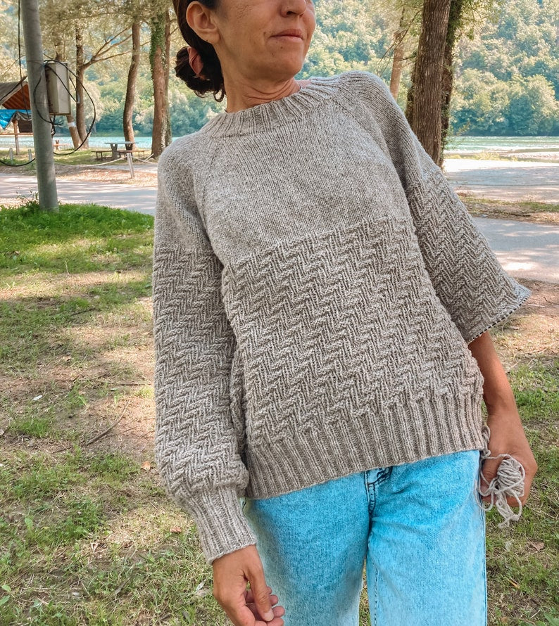 Driftstone Sweater Knitting Pattern