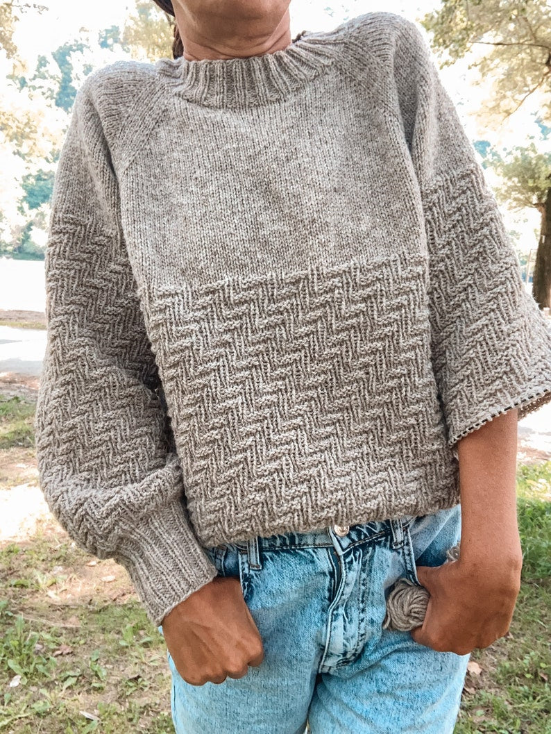 Driftstone Sweater Knitting Pattern