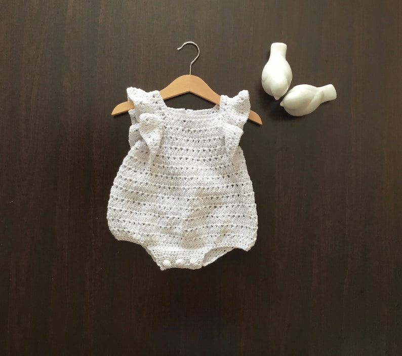 Frill Romper Crochet Pattern