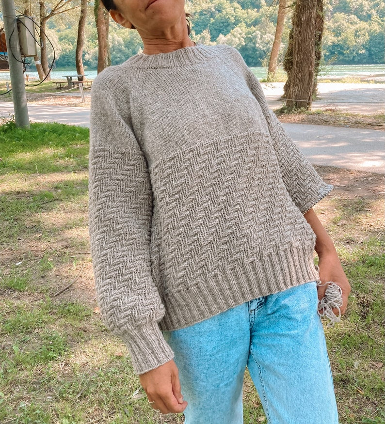 Driftstone Sweater Knitting Pattern