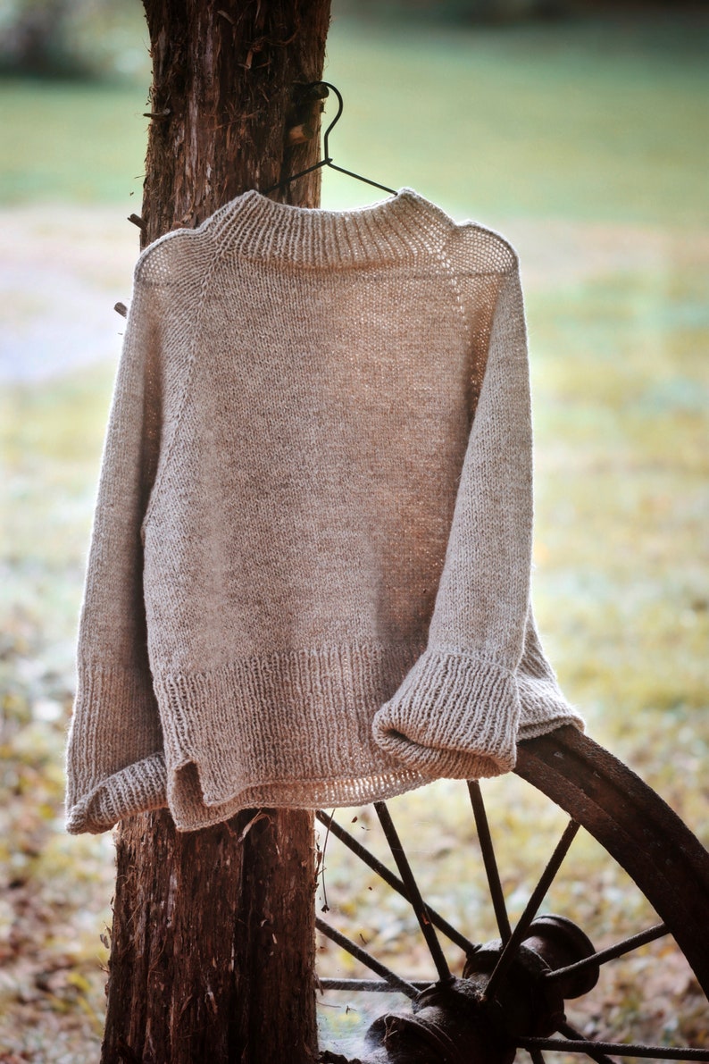 Quietude Sweater Knitting Pattern