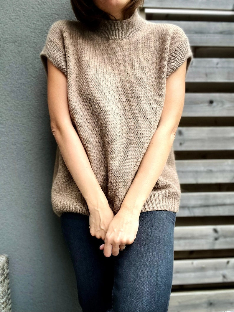 Stoneveil Vest Knitting Pattern