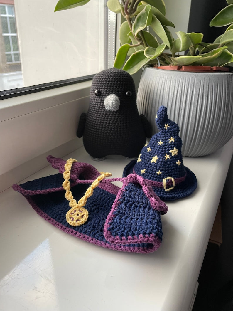 Nightshade Crow Crochet Pattern