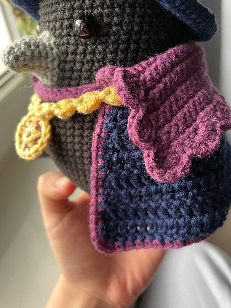 Nightshade Crow Crochet Pattern