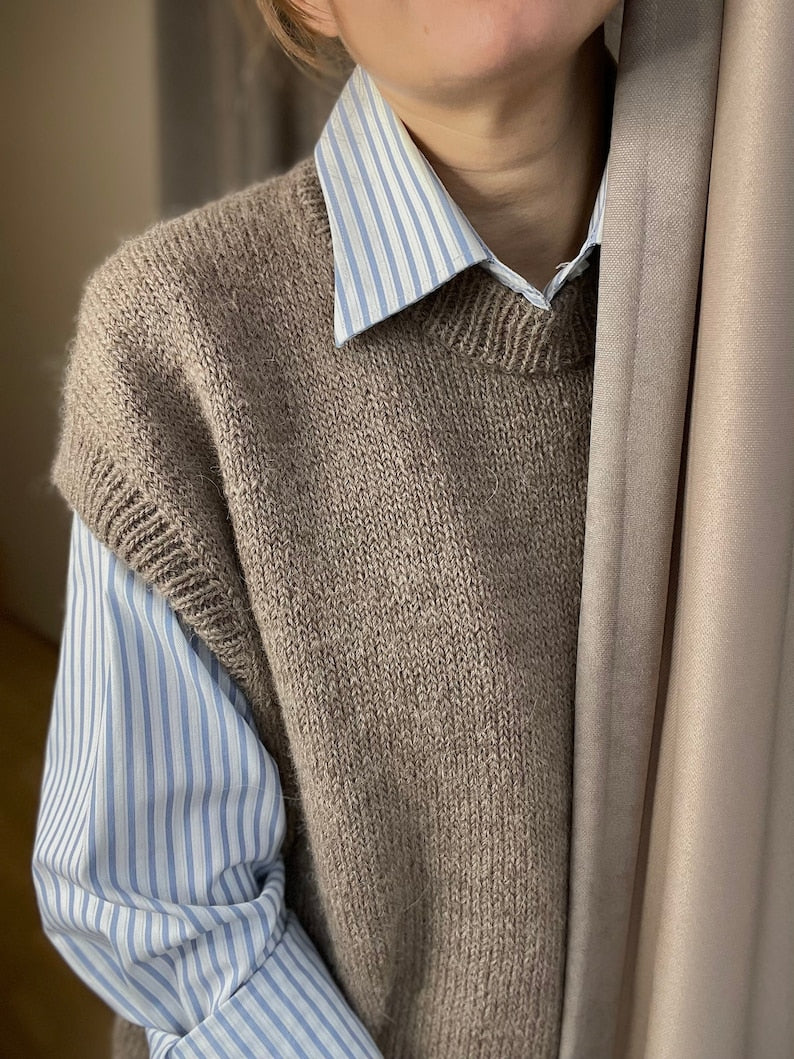 Stoneveil Vest Knitting Pattern