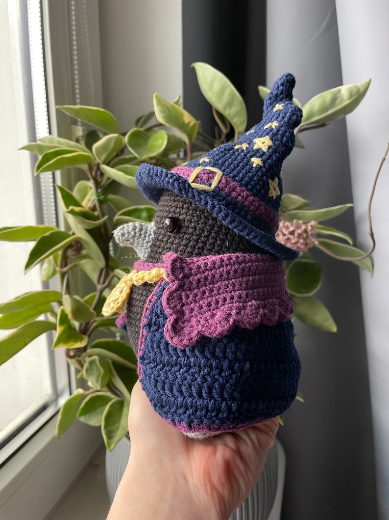 Nightshade Crow Crochet Pattern