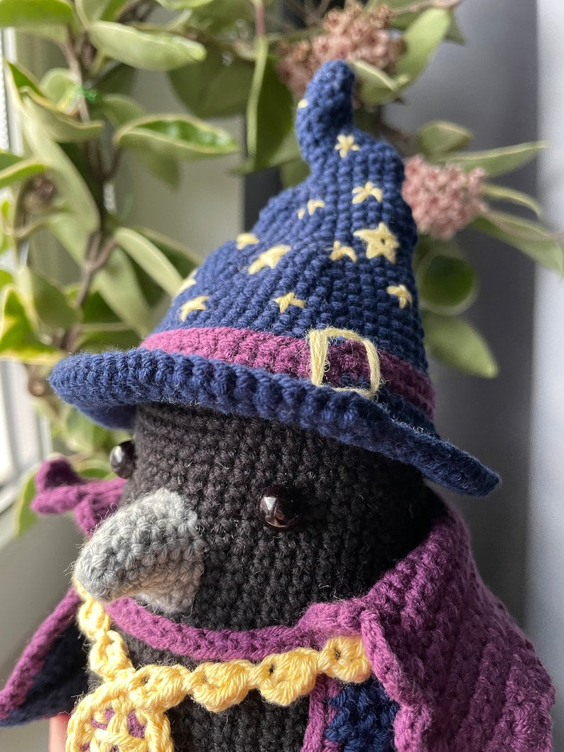 Nightshade Crow Crochet Pattern