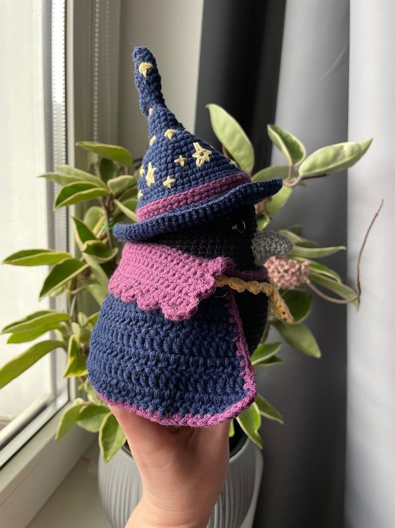 Nightshade Crow Crochet Pattern