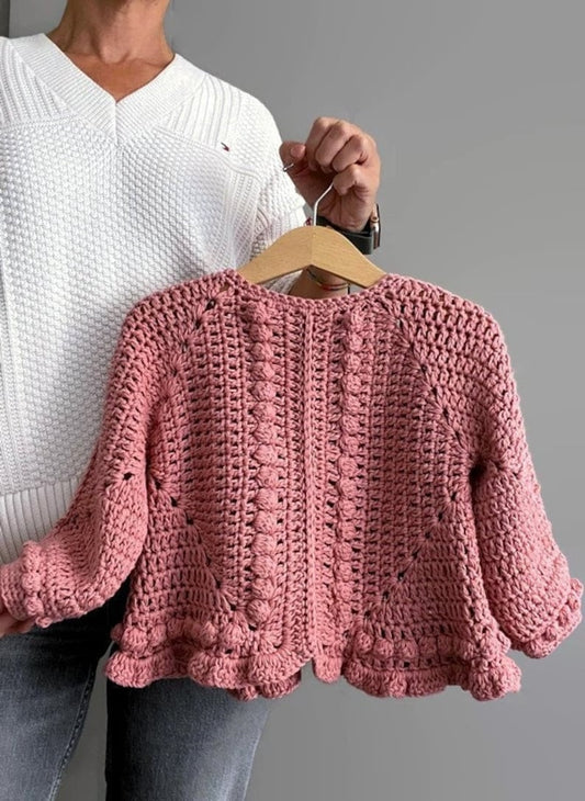 Petalberry Sweater Crochet Pattern