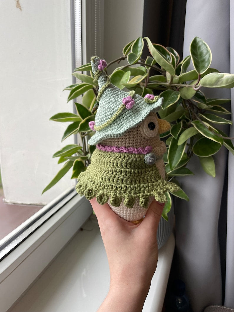 Thistle Owl Crochet Pattern