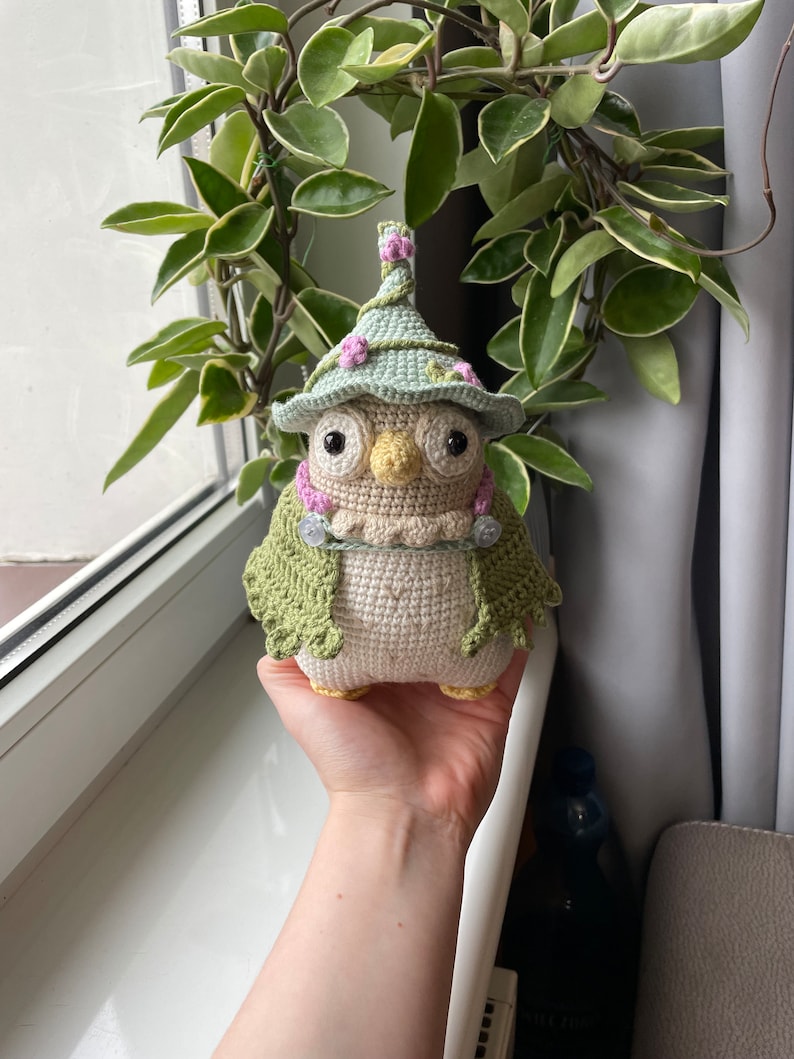 Thistle Owl Crochet Pattern