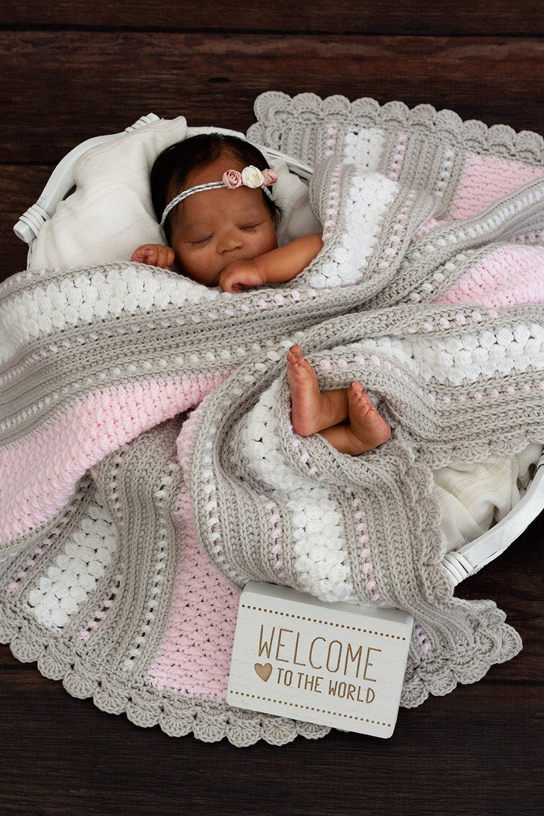 Keepsake Blanket Crochet Pattern