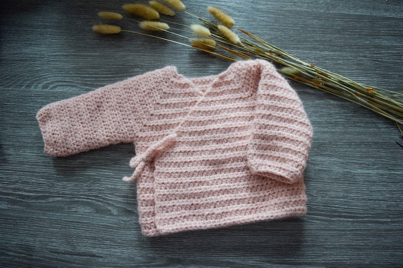 Sweet Wrap Cardigan Crochet Pattern