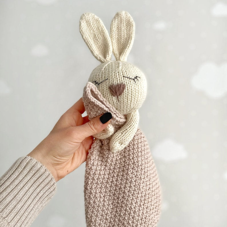 Bunny Lovey Knitting Pattern