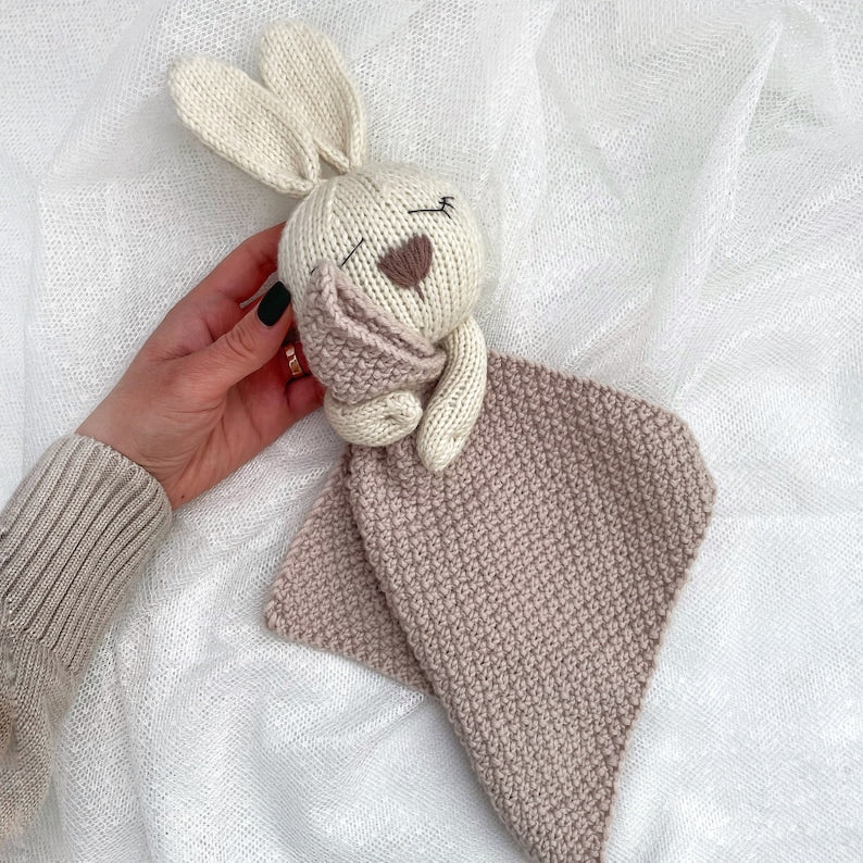 Bunny Lovey Knitting Pattern