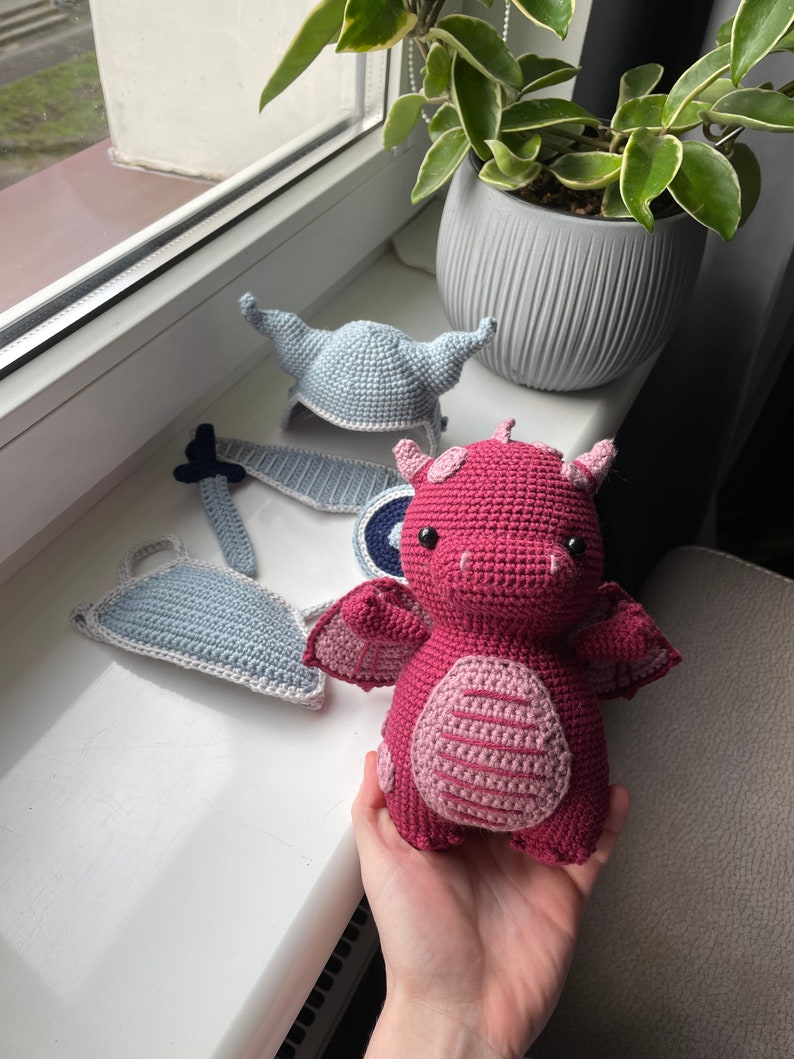 Stormshield Dragon Crochet Pattern