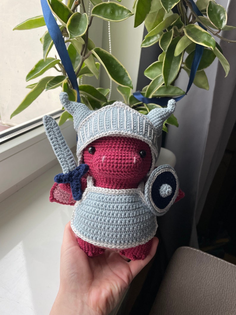 Stormshield Dragon Crochet Pattern