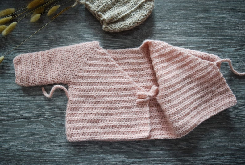 Sweet Wrap Cardigan Crochet Pattern