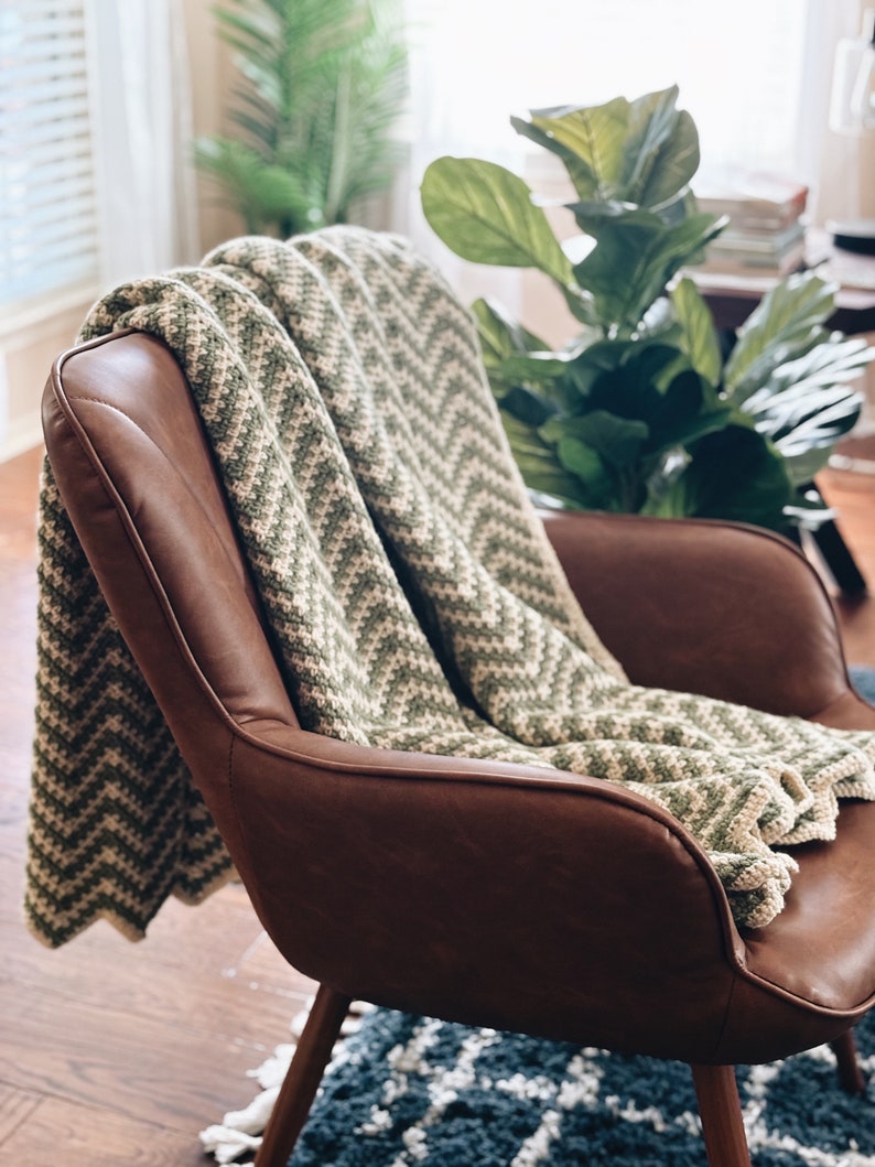 Willow Wave Blanket Crochet Pattern