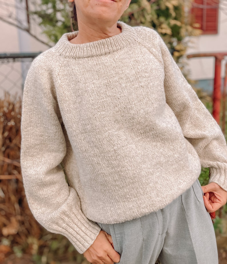 Minimaluxe Sweater Knitting Pattern