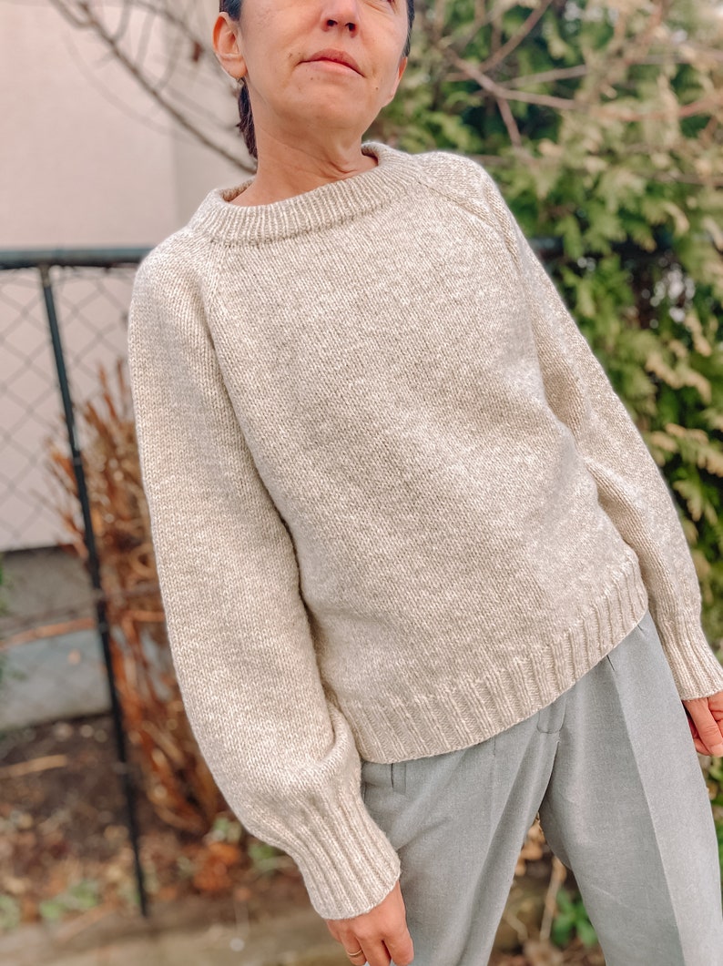 Minimaluxe Sweater Knitting Pattern