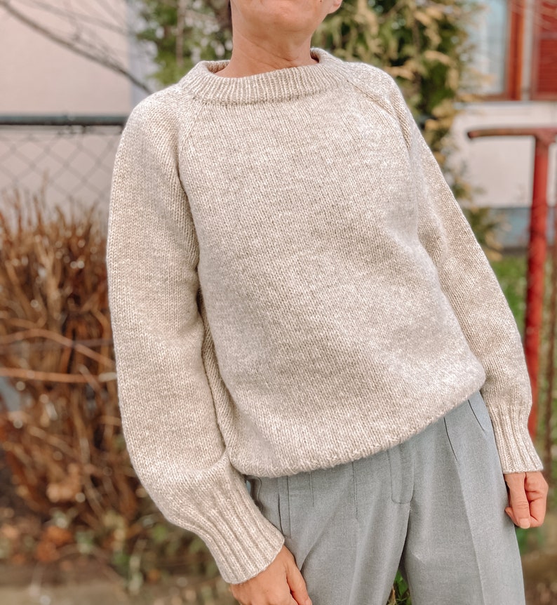 Minimaluxe Sweater Knitting Pattern