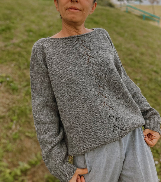 Granite Sweater Knitting Pattern