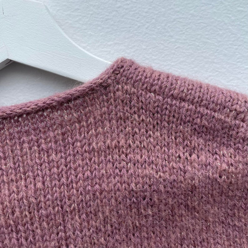 Roselle Vest Knitting Pattern