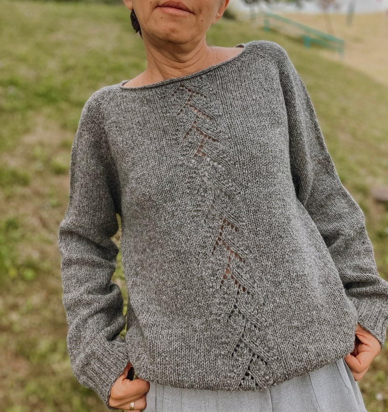 Granite Sweater Knitting Pattern