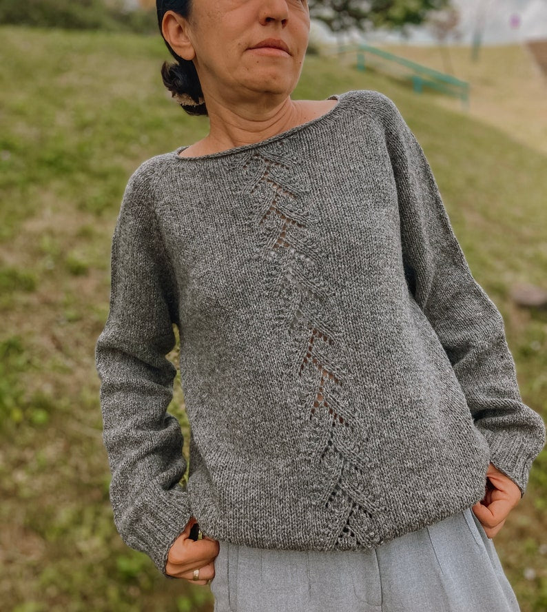 Granite Sweater Knitting Pattern