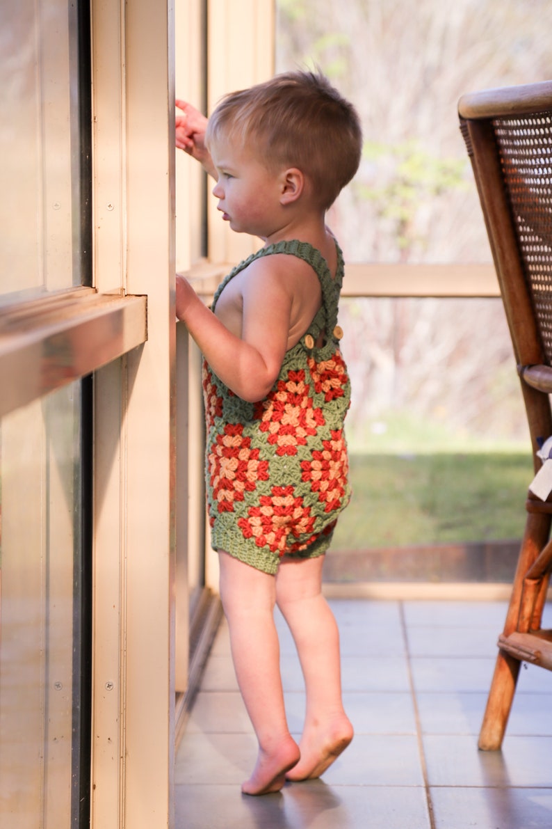 Sweet Bloom Romper Crochet Pattern