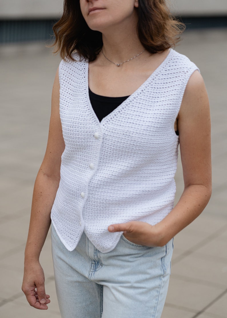 Chestnut Waistcoat Crochet Pattern
