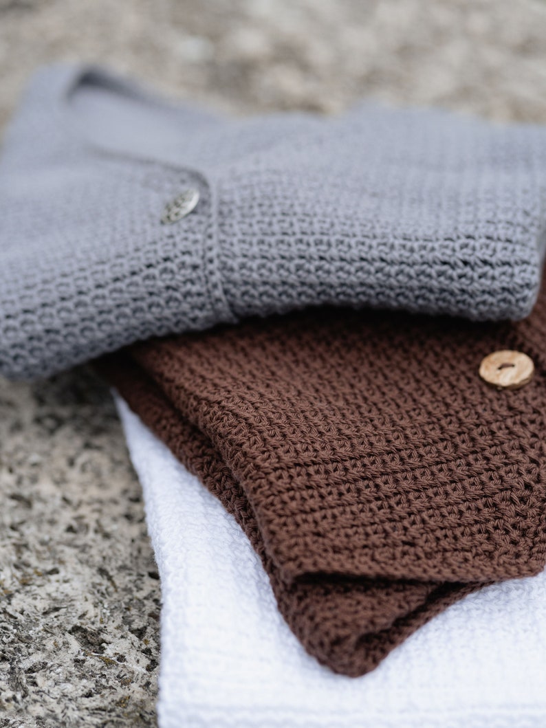 Chestnut Waistcoat Crochet Pattern