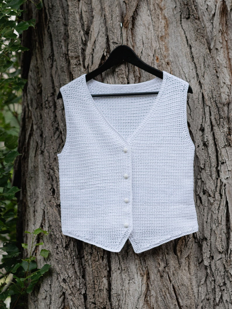 Chestnut Waistcoat Crochet Pattern
