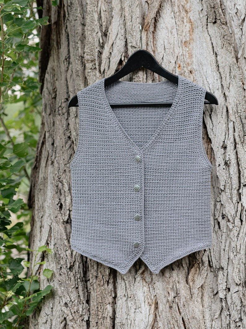 Chestnut Waistcoat Crochet Pattern