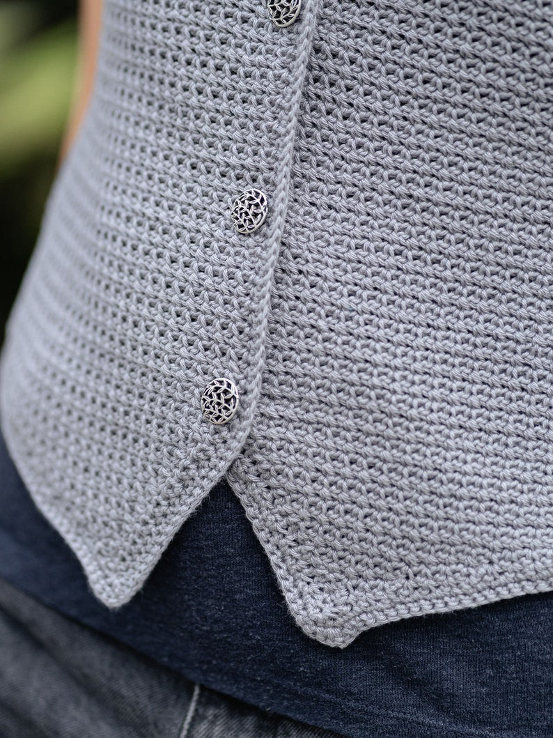 Chestnut Waistcoat Crochet Pattern