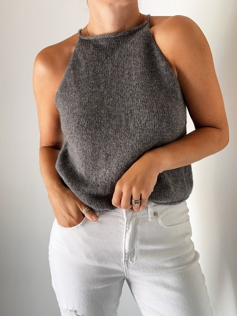 Silvermist Top Knitting Pattern