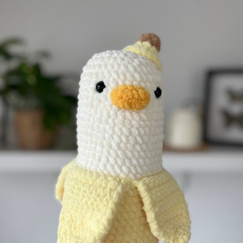 Banana Goose Crochet Pattern
