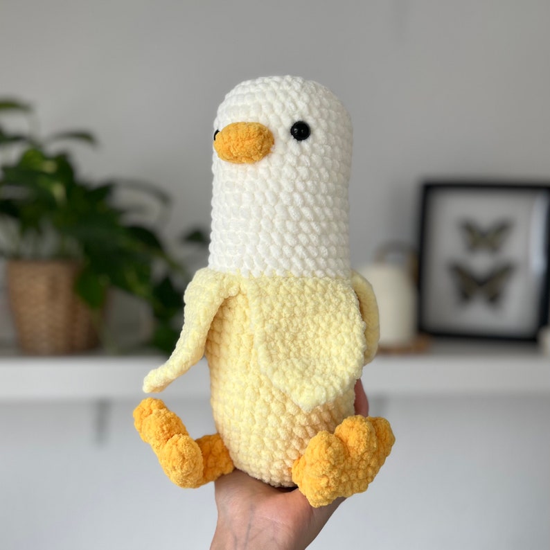 Banana Goose Crochet Pattern