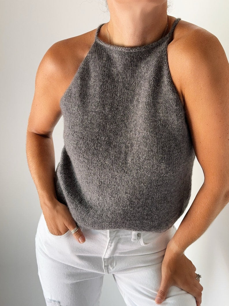Silvermist Top Knitting Pattern
