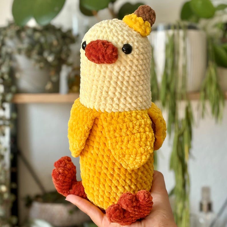 Banana Goose Crochet Pattern