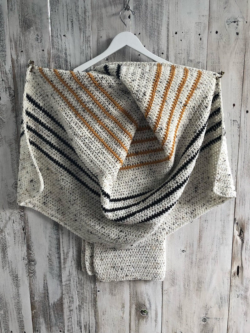 Oceantrail Blanket Crochet Pattern