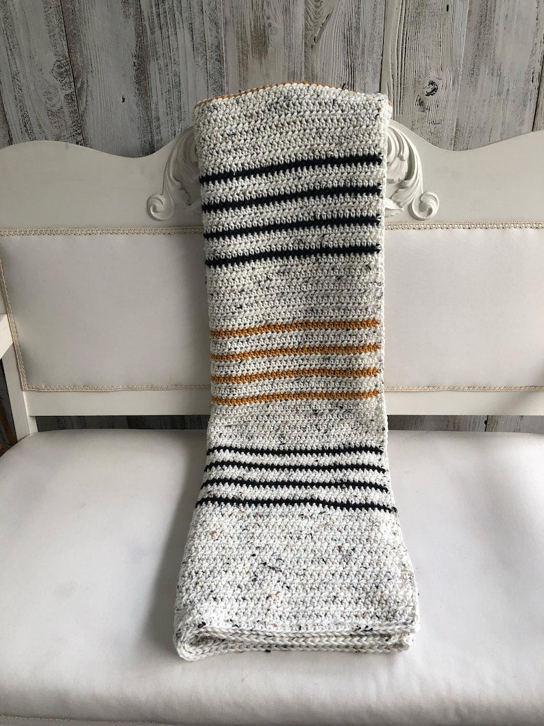 Oceantrail Blanket Crochet Pattern
