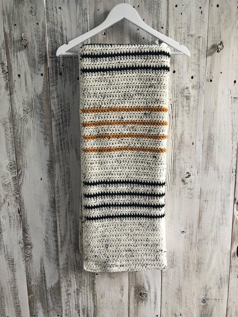 Oceantrail Blanket Crochet Pattern
