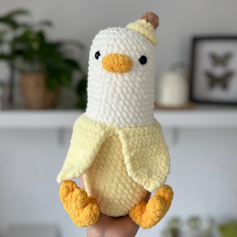 Banana Goose Crochet Pattern