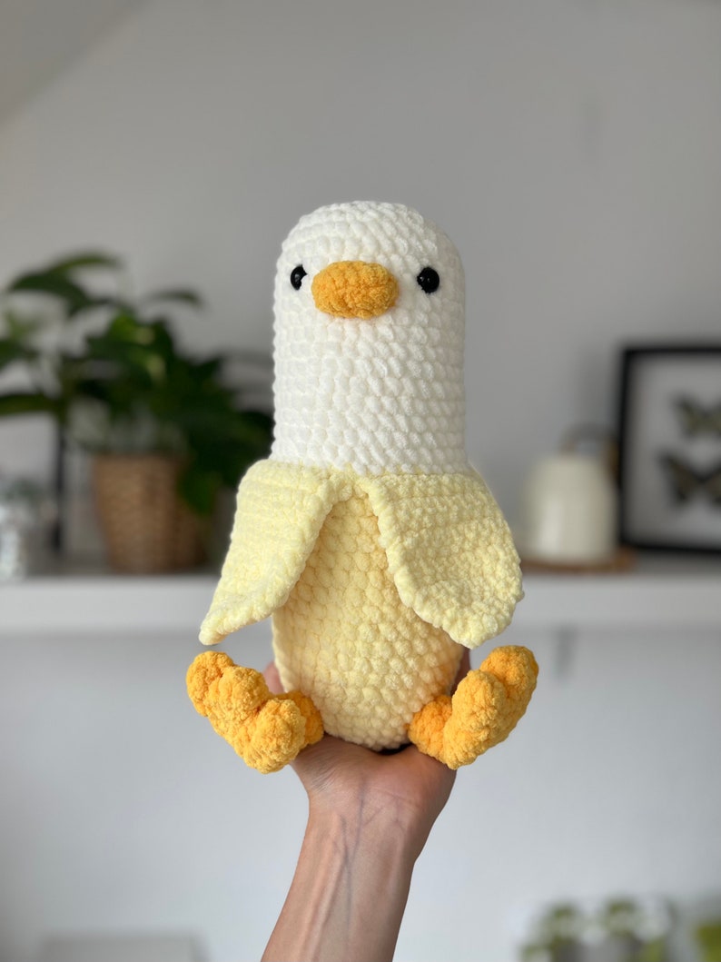 Banana Goose Crochet Pattern