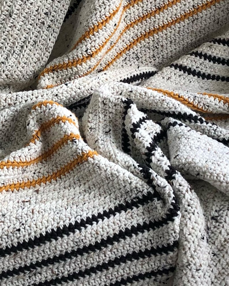 Oceantrail Blanket Crochet Pattern