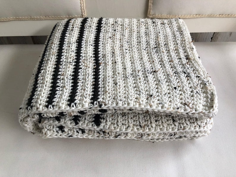 Oceantrail Blanket Crochet Pattern