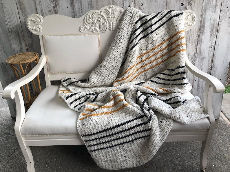Oceantrail Blanket Crochet Pattern