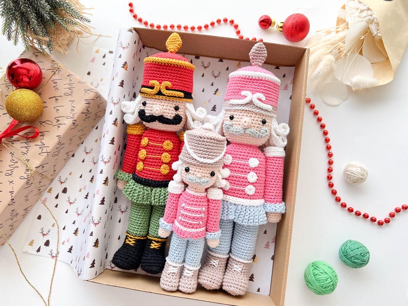 Festive Nutcracker Crochet Pattern